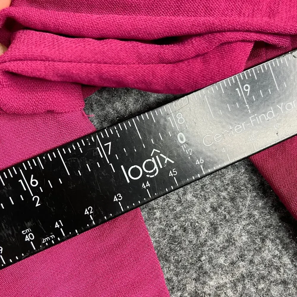 Code Mode Jacket Womens‎ XS Fuchsia Pink Lightweight Open Blazer Pocket Relaxed